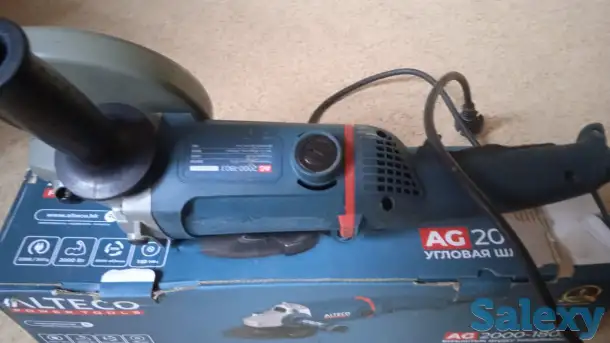 Угловая шлифмашина ALTECO AG 2000-180.1, фотография 2