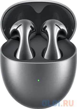 Гарнитура freebuds 5 55036454 shimmery silver huawei, фотография 1