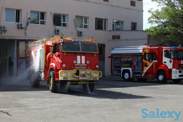 Автоцистерна пожарная АЦ 3,0-50/4 на базовом шасси КамАЗ-43502 «Крона», фотография 3