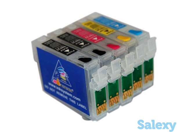 Перезаправляемые картриджи для epson stylus office c110, фотография 1