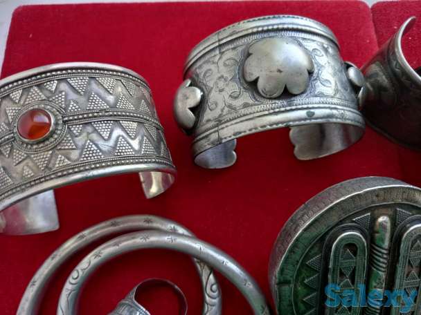 продам антикварные национальные украшения. серебро., фотография 6