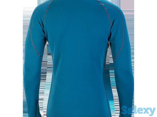 Термобелье майка сивера сноуи вп(м) с воротником и полуперчаткой мужская черная, фотография 2