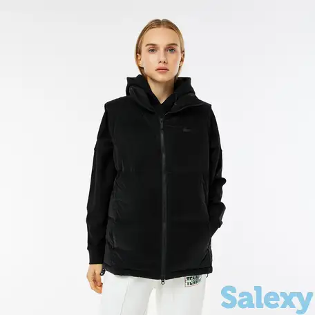 Женский жилет lacoste с капюшоном, фотография 1