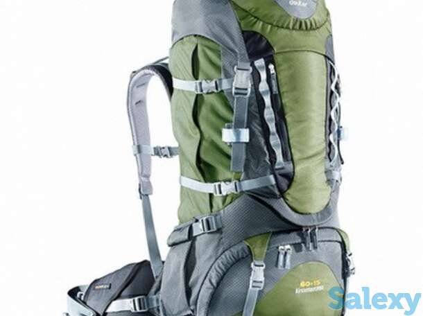 Рюкзак deuter aircontact pro 60+15 granite/black, фотография 1