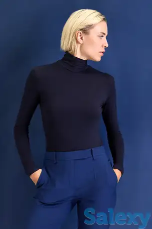 Водолазка в синем оттенке vassa&co, фотография 1