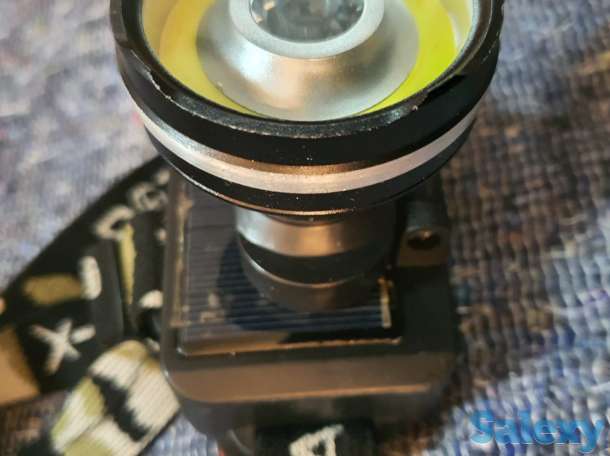 Универсальный налобный фонарик на аккумуляторе, фотография 1