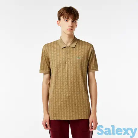 Мужское поло lacoste slim fit, фотография 1