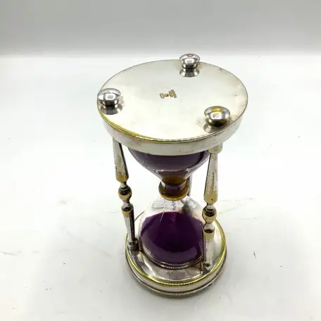 Винтажные песочные часы Christofle France coll. Gallia, фотография 5