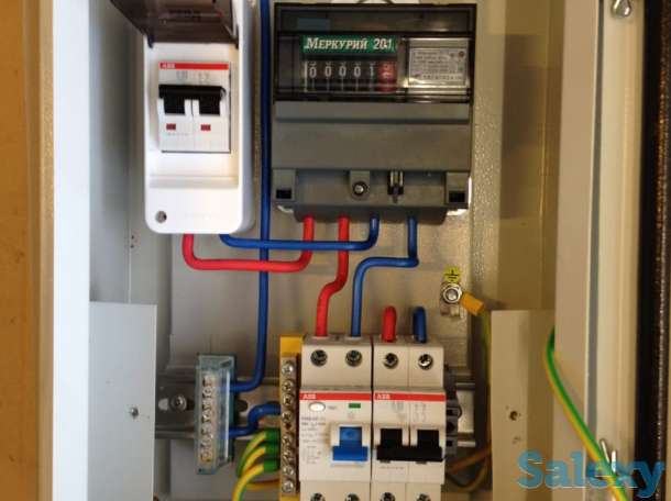 Услуги электрика круглосуточно астана замена установка монтаж ремонт  Электрик - вызов на дом срочно 24 часа недорого ., фотография 3