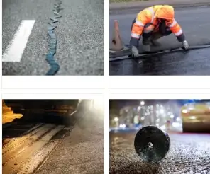 Битумно-полимерная стыковочная лента  Аэро 50х8, фотография 1