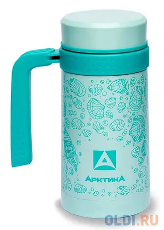 Термос арктика 412-500 0,5л бирюзовый, фотография 1