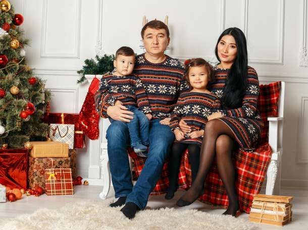 Семейная новогодняя фотосессия!, фотография 1