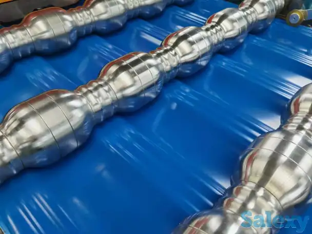 2023 станок для производства модульной металлочерепицы Dachpol, фотография 3