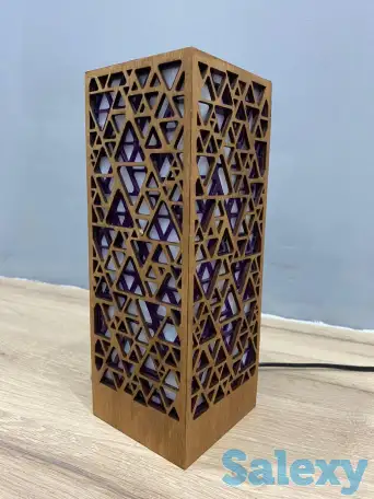 Фиолетовый Интерьерный лампа-ночник, фотография 2