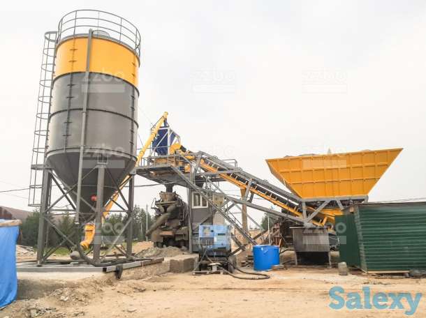 Мобильный бетонный завод QB-55, фотография 1