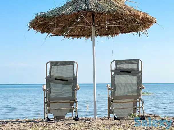 Аренда Юрт , Тапчанов, Лежаков на пляже Капчагай, фотография 3