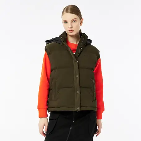Женский жилет lacoste с капюшоном, фотография 1