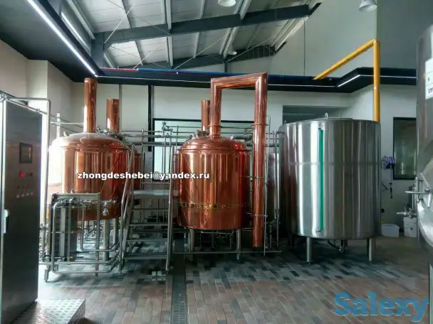 1000L Минипивзавод Ресторанная пивоварня Крафтовая пивоварня, фотография 2