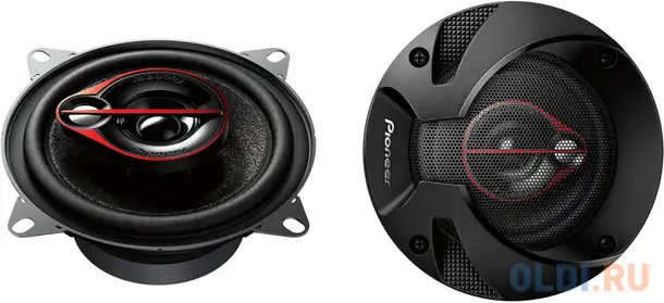 Автоакустика pioneer ts-r1051s коаксиальная 3-полосная 10см 30вт-210вт, фотография 1