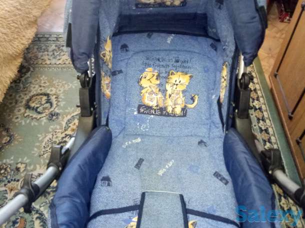 продам коляску,складывается, для любой погоды даже в холод,,есть защита от дождя, фотография 2