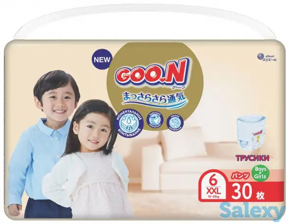 Подгузники GOO.N Япония, фотография 6