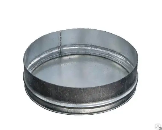 Заглушка воздуховода Размер: 100; 125... мм, Стенка: 0,5; 0,9... мм, Длина: 0,5 м, фотография 1