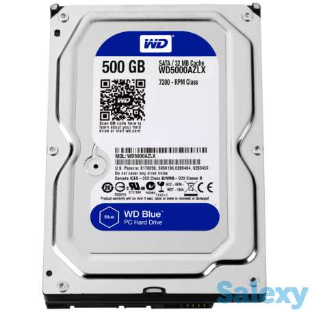 Продам жесткий диск Western Digital 500GB, Модель WD5000AZLX, фотография 1