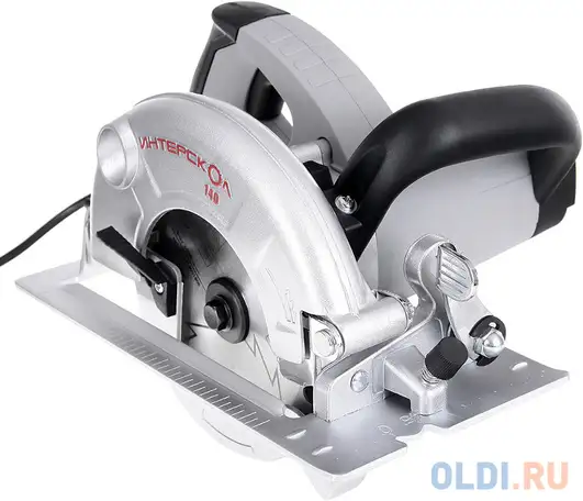 Циркулярная пила интерскол дп-140/800 800 вт 140мм, фотография 1