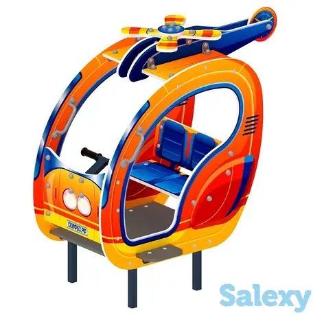 Вертолет (оранжевый) - беседка мини - мф 10.03.03-01, фотография 2