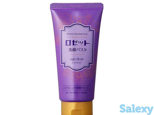 Пенка для умывания rosette cleansing paste age clear foam extra moist, фотография 1