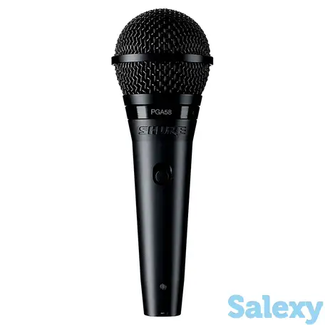 Вокальный микрофон shure pga58-qtr-e, фотография 1