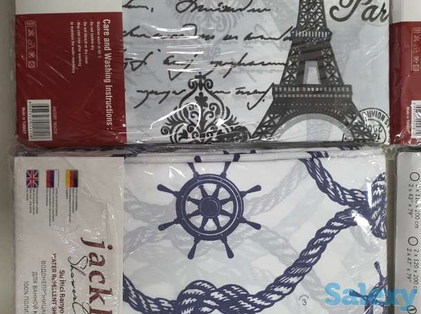 Стильные Шторки для душа и ванны, Турция Яркие Ромашки, фотография 9