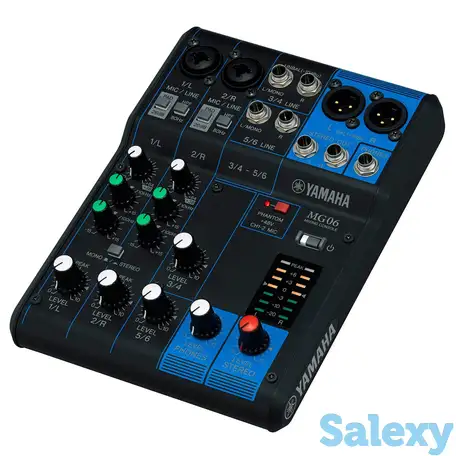 Аналоговый микшерный пульт yamaha mg06, фотография 1