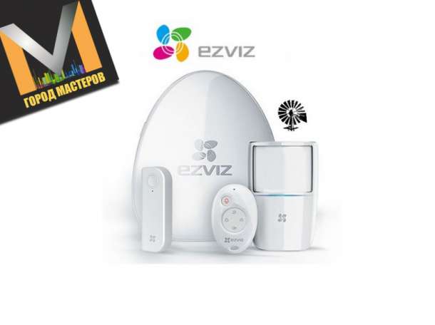 Комплект системы Wi-Fi сигнализации для дома с тревожным оповещением на смартфон, фотография 1