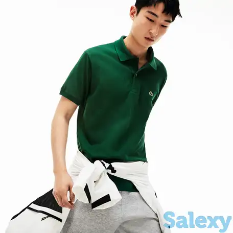 Мужское поло lacoste l1212 classic fit, фотография 1