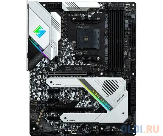 Материнская плата asrock x570 steel legend <sam4, amd x570, 4xddr4, 2xpci-ex16,, фотография 1