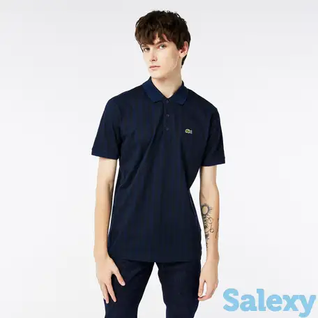 Мужское поло lacoste slim fit, фотография 1
