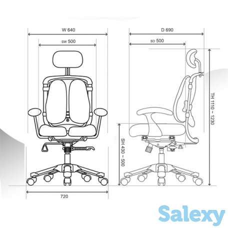 Ортопедическое кресло Hara Chair NIETZSCHE, фотография 5