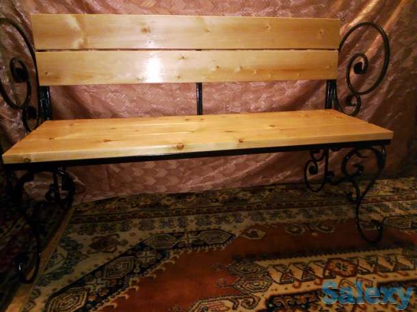 Кованная скамья, фотография 3