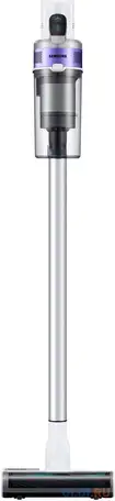 Вертикальный пылесос samsung vs15t7031r4/ev сухая уборка серебристый белый, фотография 1