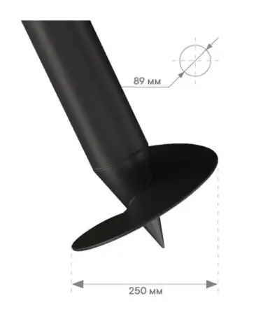 Винтовая свая 891800, фотография 3