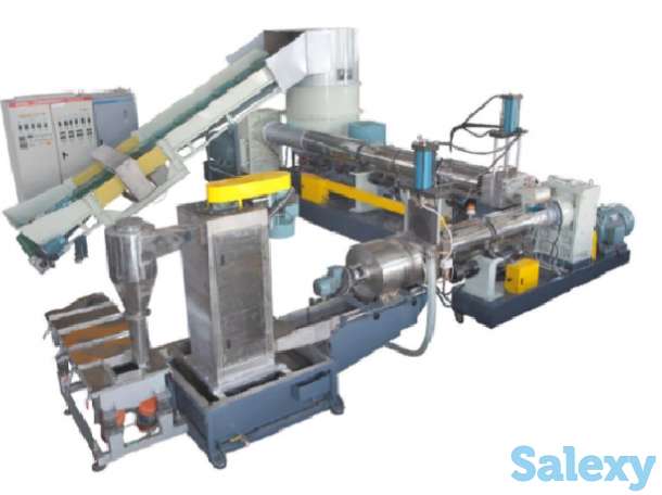 Линия гранулирования Полиэтиленовой пленки 500 кг/ч, фотография 1