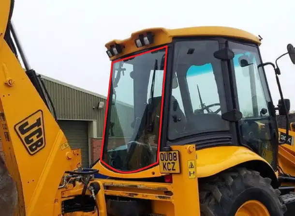 Заднее стекло для спецтехники, фотография 1