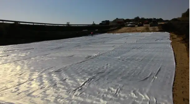 Геоспан ТНПЭ Тканый геотекстиль из прочных полиэфирных нитей, фотография 4