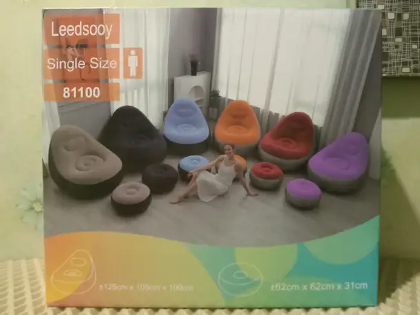 Надувное кресло, фотография 1