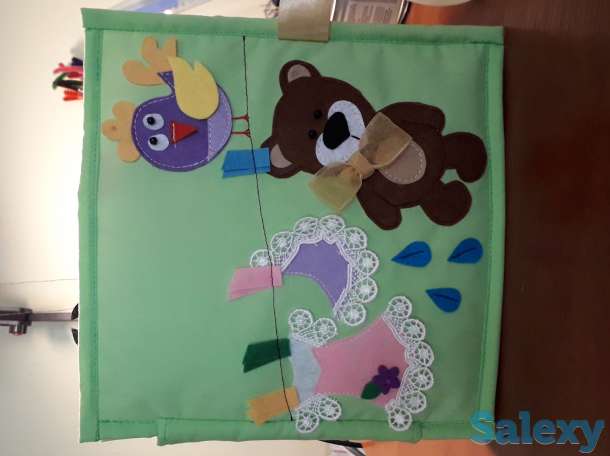 Продам готовую мягкую развивающую книжку, фотография 4