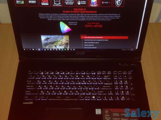 Игровой ноутбук MSI GP72, фотография 2
