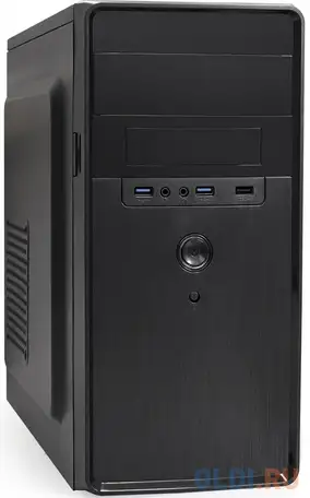Корпус microatx exegate ba-309u2-aa500 500 вт чёрный, фотография 1