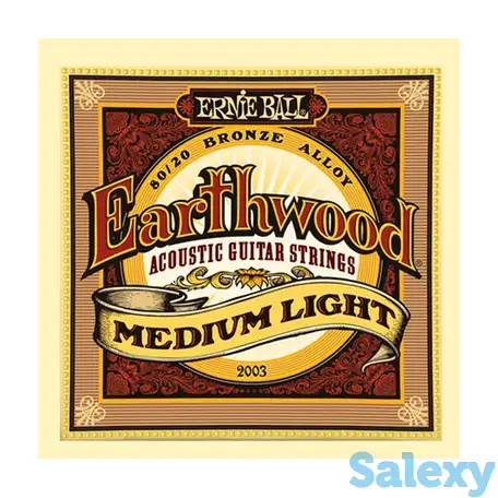 Струны для акустической гитары ernie ball earthwood 80/20 p02003, фотография 1