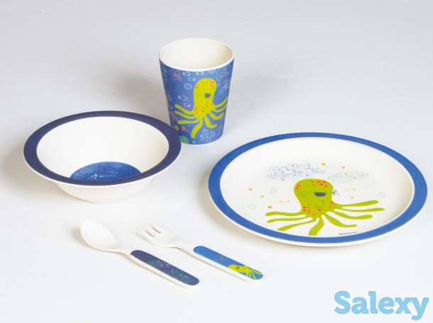 Детская посуда из бамбука, фотография 7